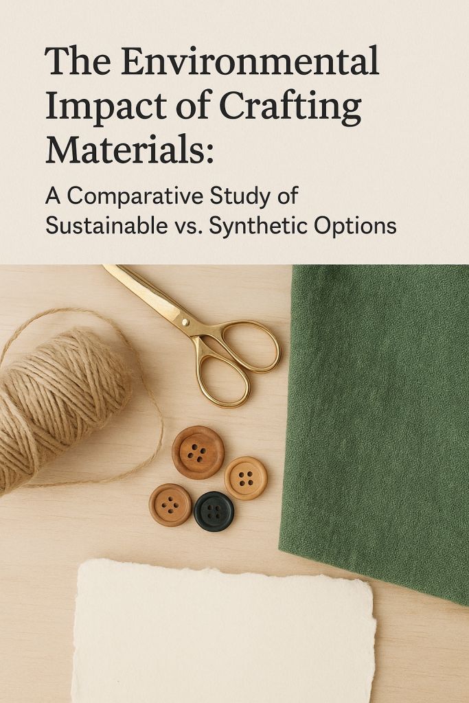 environmental impact of crafting materials