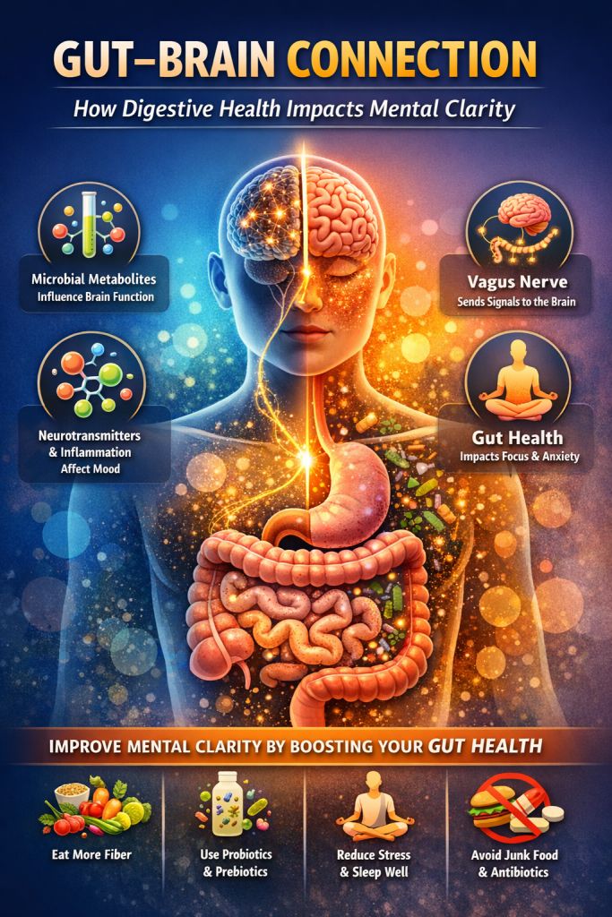 Gut–Brain Connection and Mental Clarity
