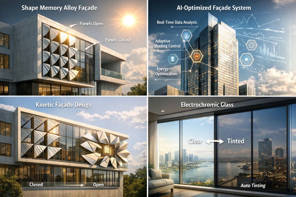 Climate-Responsive Morphing Facades
