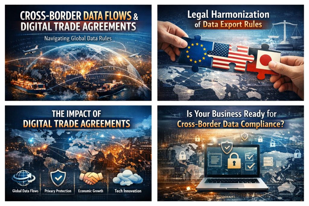 Cross-border data flows and digital trade agreements
