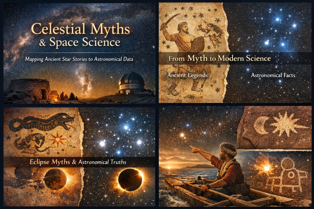 Celestial myths and space science