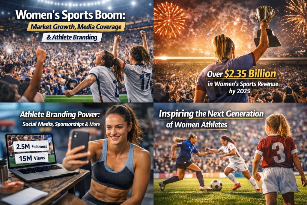 Women’s sports boom market growth