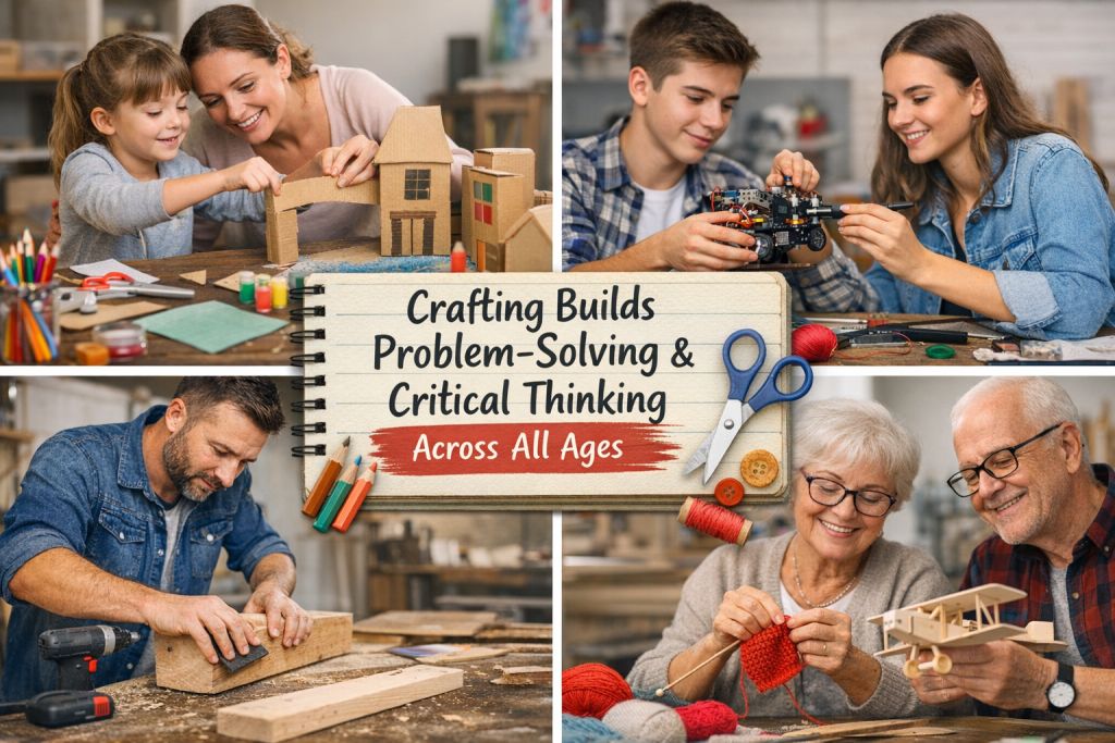 How crafting skills improve problem-solving and critical thinking