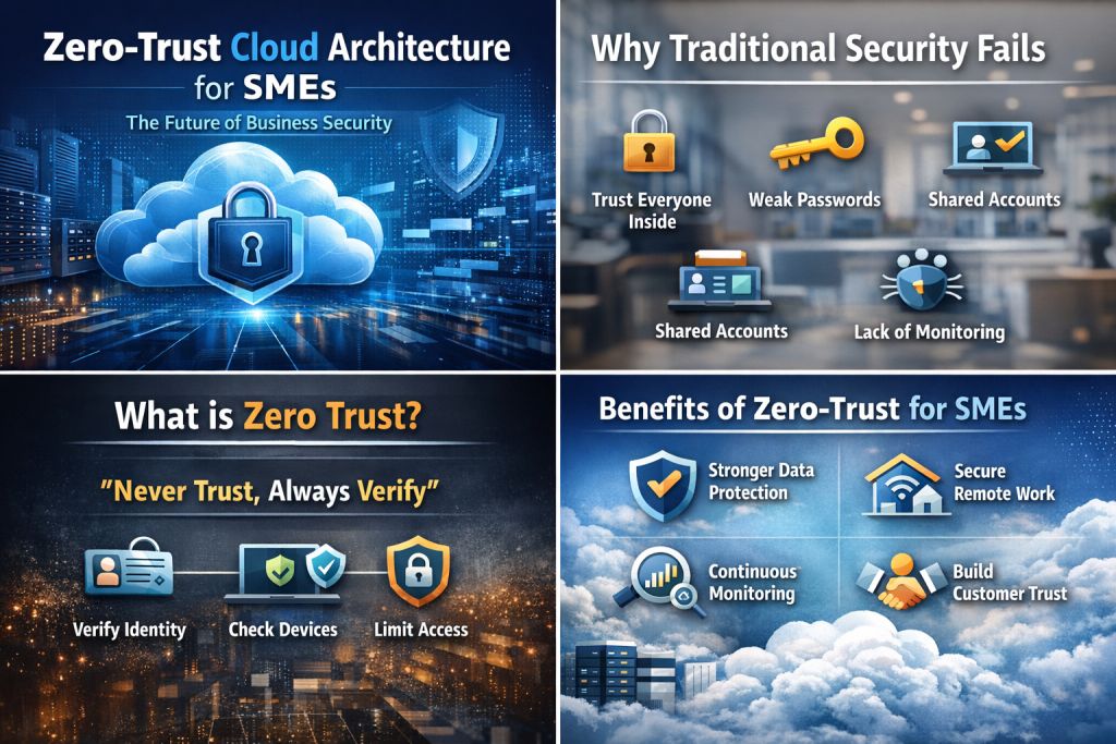 Zero-Trust Cloud Architecture for SMEs