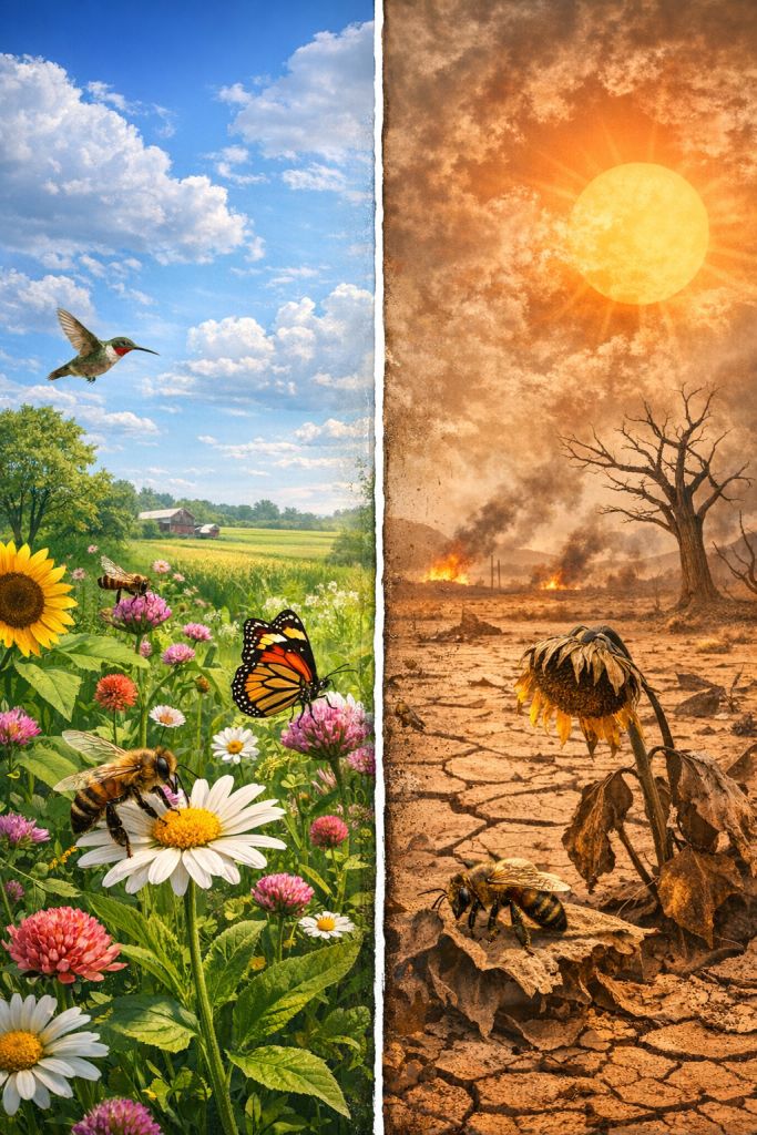 Impact of Climate Change on Pollinator Networks