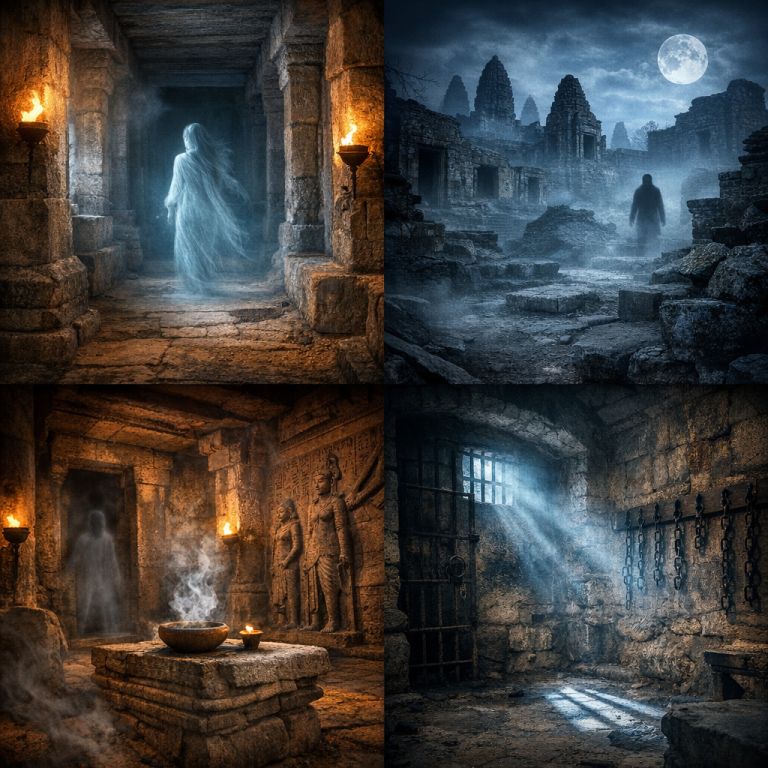 Why ancient temples and ruins are linked to paranormal activity