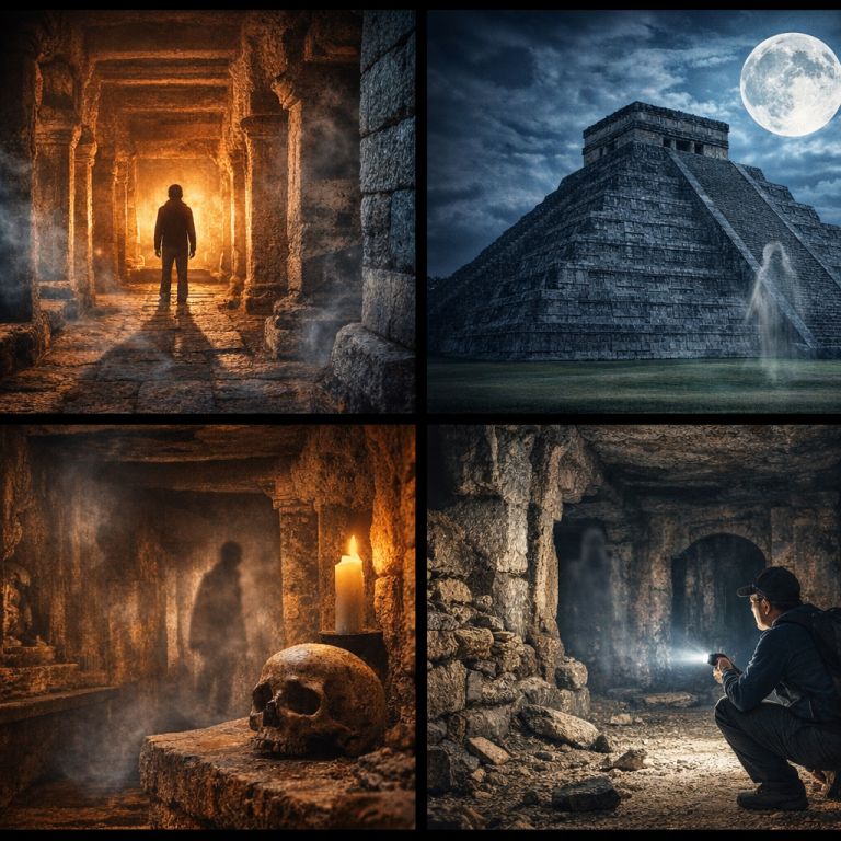 Why ancient temples and ruins are linked to paranormal activity