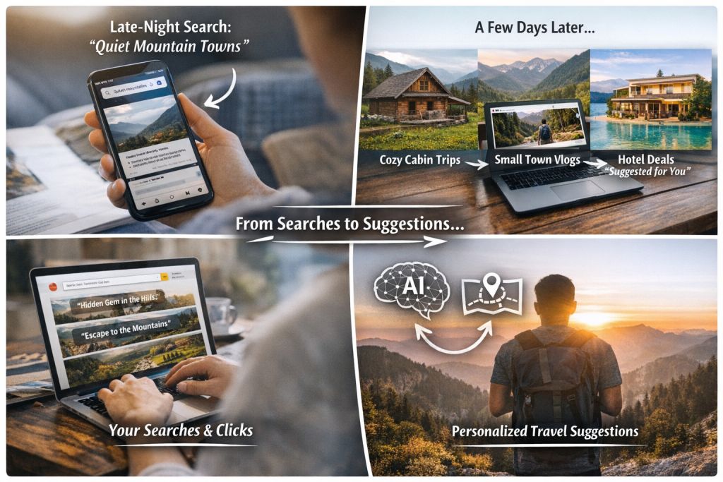 Hyper-personalized travel and destination recommendations