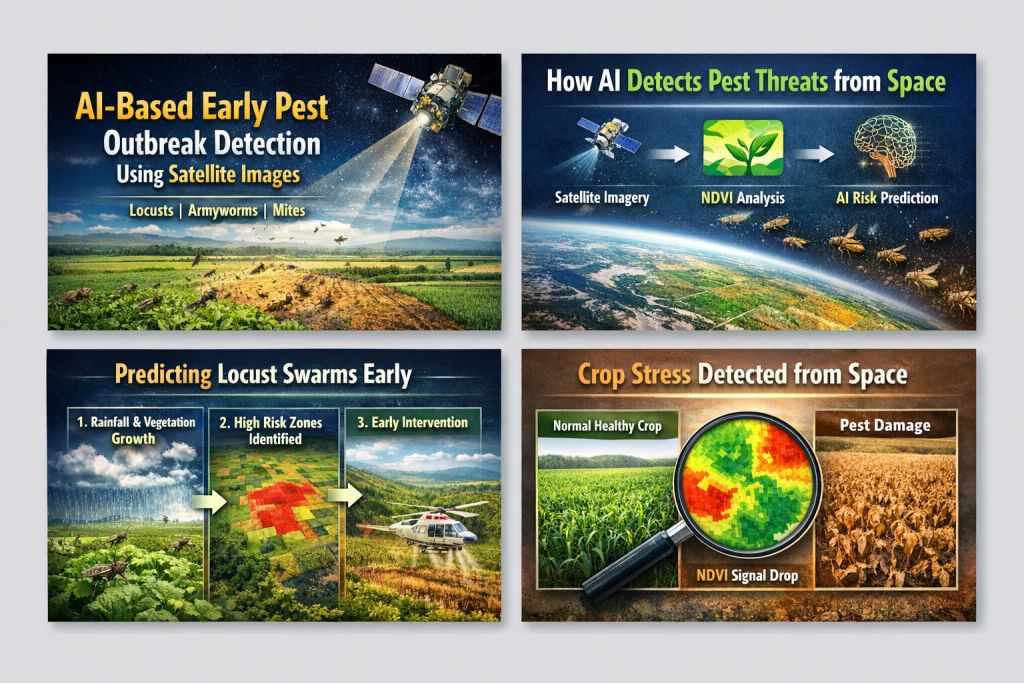 AI-based early pest outbreak detection using satellite imagery