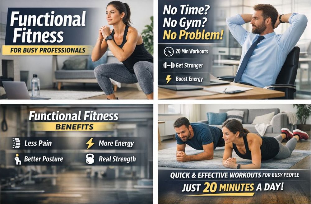 functional fitness for busy professionals