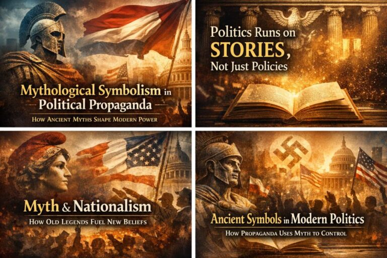 Mythological symbolism in political propaganda