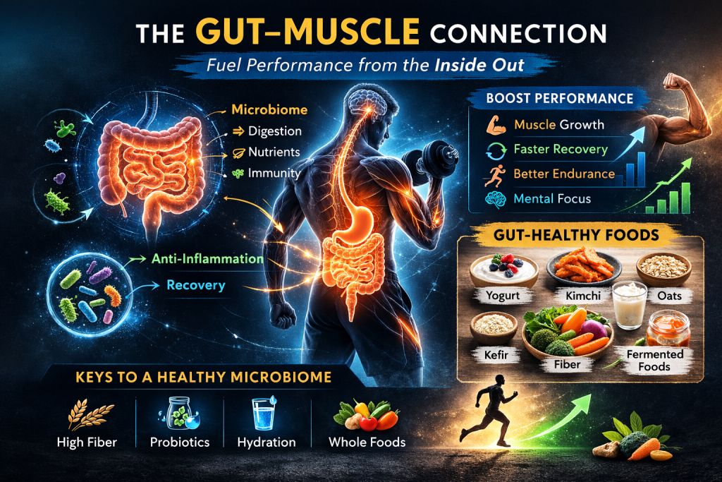 Gut–Muscle Connection in Athlete Diet Plans