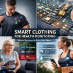 micro-sensors in clothing for health monitoring