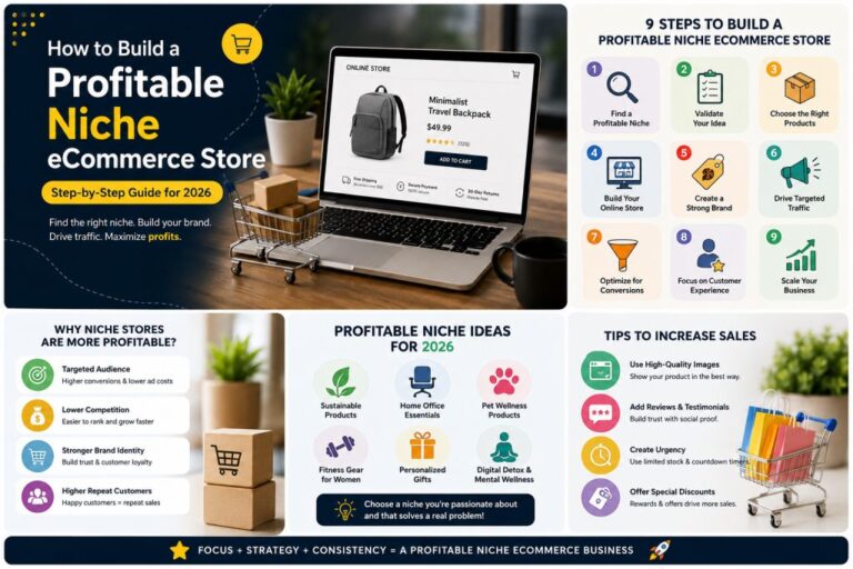 profitable niche ecommerce store