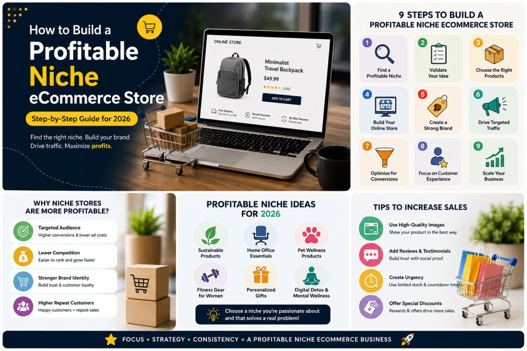 profitable niche ecommerce store