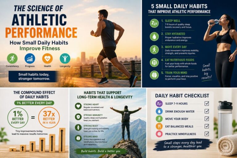 Science of athletic performance and daily habits