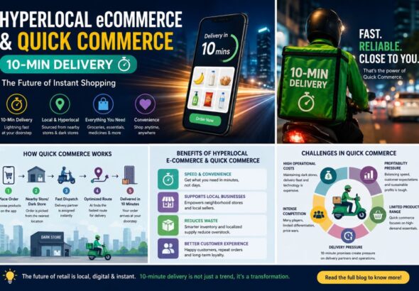 Hyperlocal eCommerce and Quick Commerce
