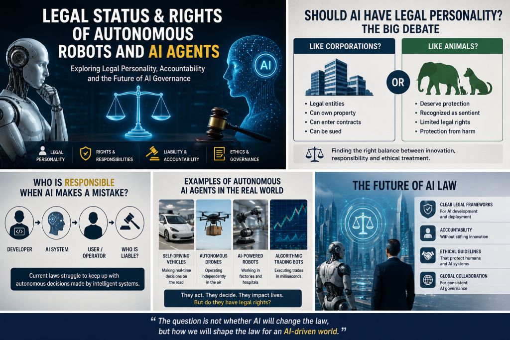 Legal Status & Rights of Autonomous Robots and AI Agents